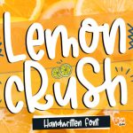 Lemon Crush Font Poster 1