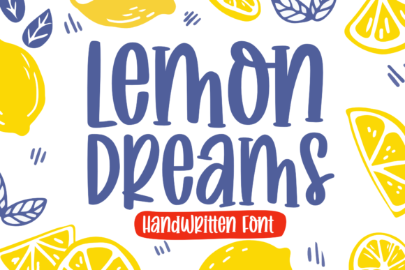Lemon Dreams Font Poster 1