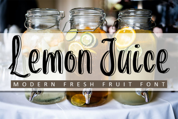 Lemon Juice Font