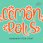 Lemon Rolls Font Poster 1