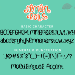 Lemon Rolls Font Poster 6