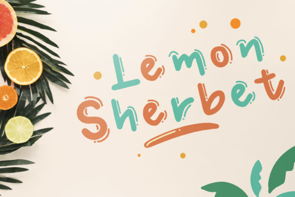 Lemon Sherbet Font