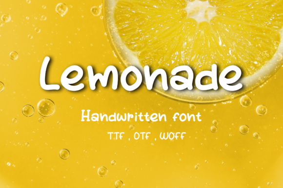 Lemonade Font