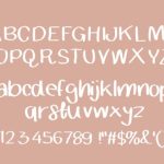 Lemonade Font Poster 3