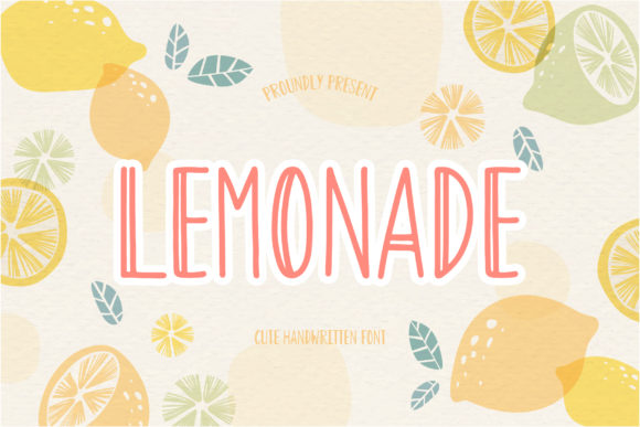 Lemonade Font Poster 1