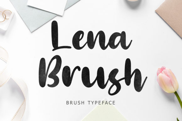 Lena Font Poster 1