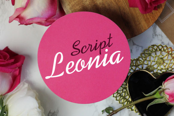 Leonia Font Poster 1