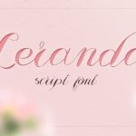 Leranda Font Poster 1