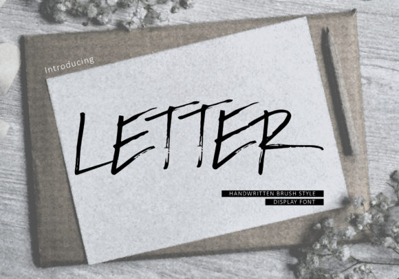 Letter Font