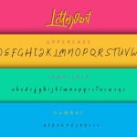 Letterdiost Font Poster 6