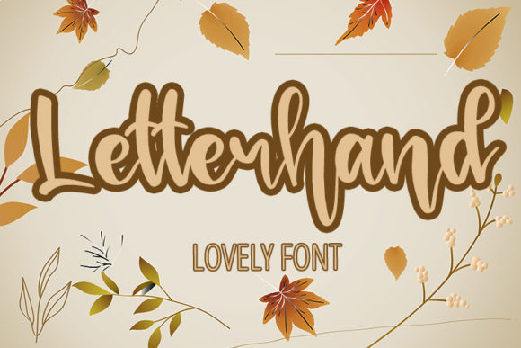 Letterhand Font