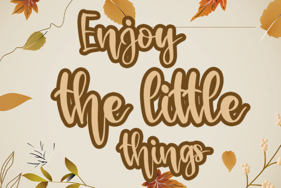 Letterhand Font Poster 2