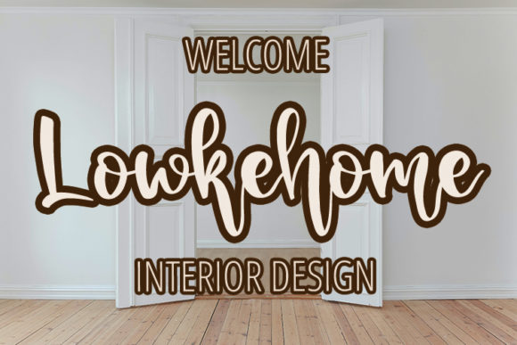 Letterhand Font Poster 3