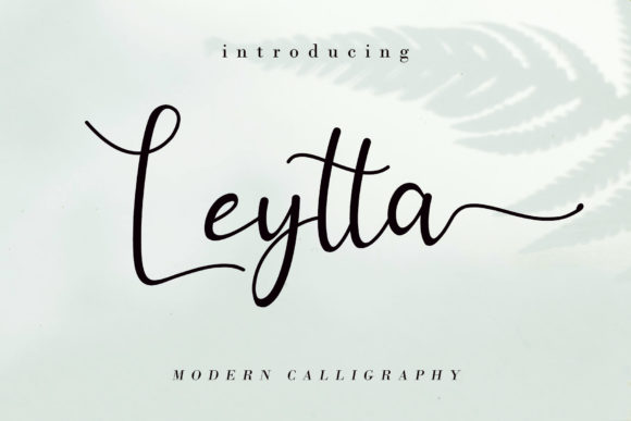 Leytta Font Poster 1