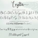 Leytta Font Poster 9