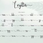 Leytta Font Poster 10
