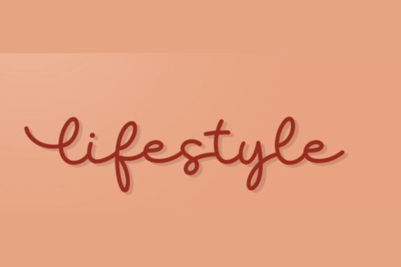 Lifestyle Font Poster 1