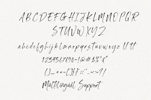 Light Brighter Font Poster 10