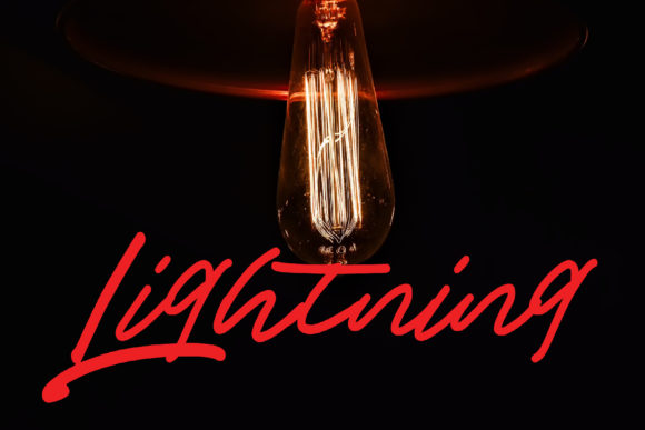 Lightning Font