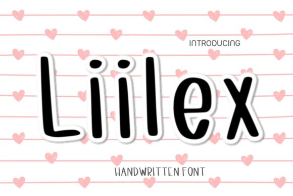 Liilex Font Poster 1