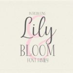 Lily & Bloom Font Poster 1