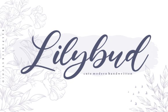Lilybud Font Poster 1