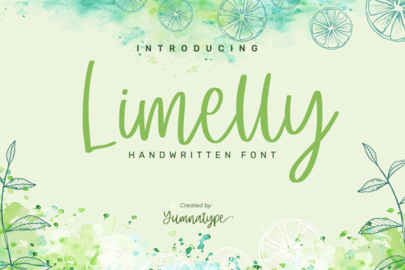 Limelly Font Poster 1