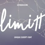 Limitt Font Poster 1