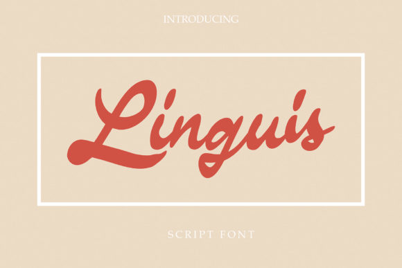 Linguis Font Poster 1
