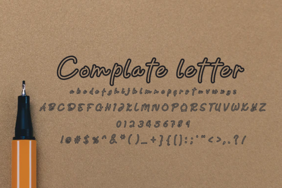 Linlove Font Poster 4