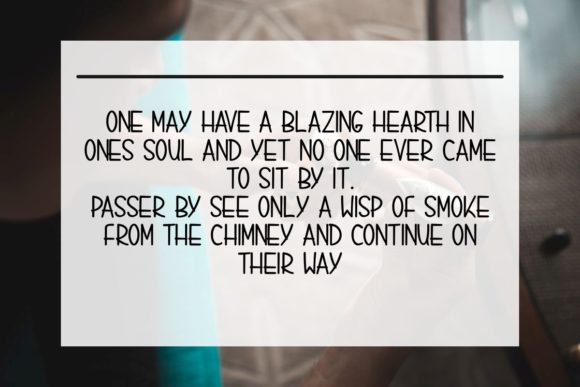 Liquid Bloss Font Poster 3