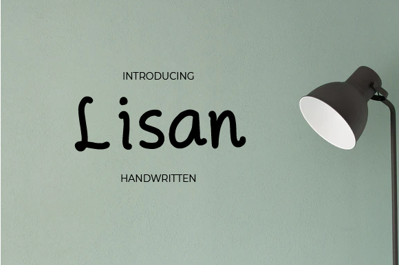 Lisan Font Poster 1