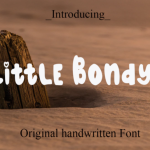 Little Bondy Font Poster 1