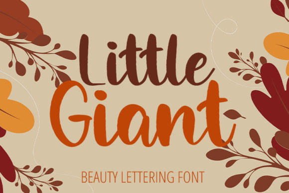 Little Giant Font