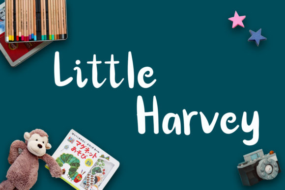 Little Harvey Font Poster 1