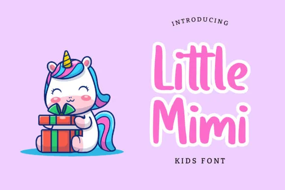 Little Mimi Font Little Mimi Font Poster 1