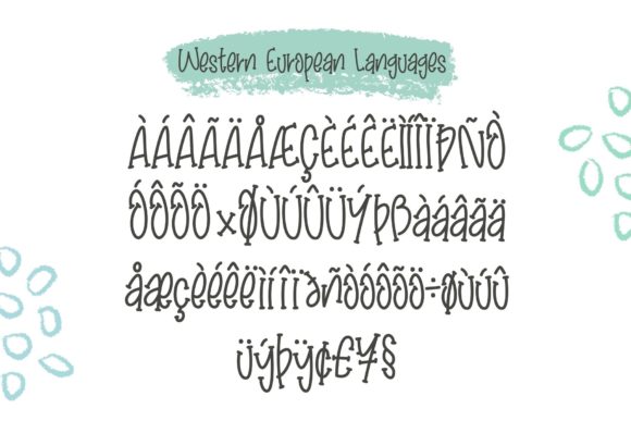 Little Monster Font Poster 10