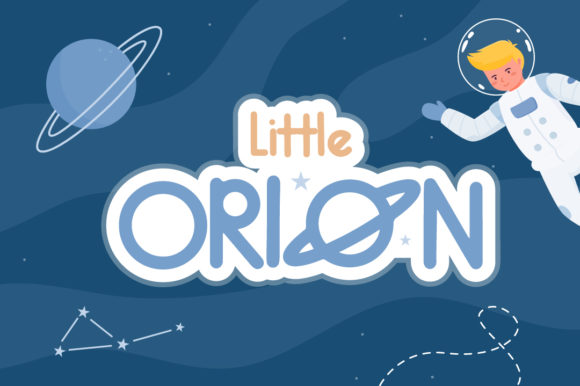 Little Orion Font Poster 1