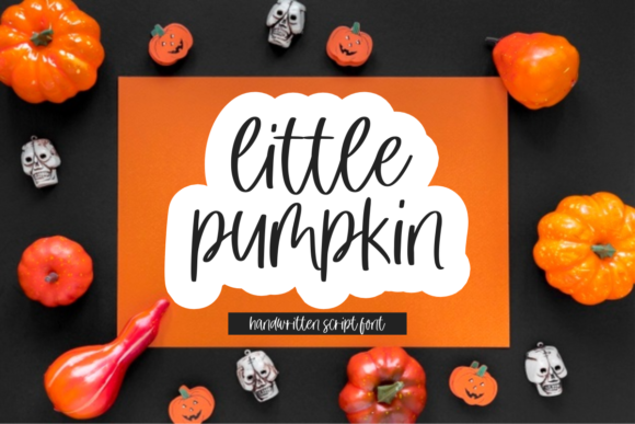 Little Pumpkin Font Poster 1
