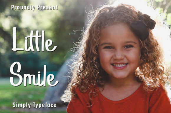 Little Smile Font Poster 1