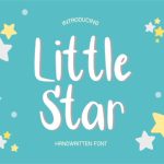 Little Star Font Poster 1