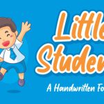 Little Student Font Poster 1