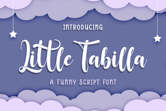 Little Tabilla Font Poster 1