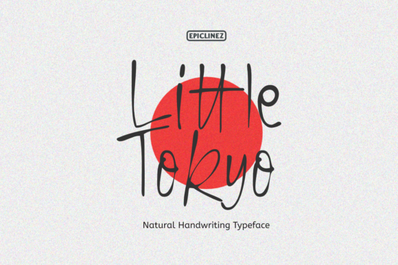 Little Tokyo Font Little Tokyo Font Poster 1