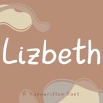 Lizbeth Font Poster 1