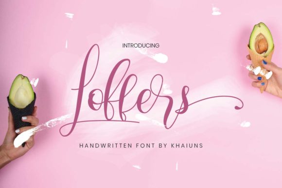 Loffers Font Poster 1