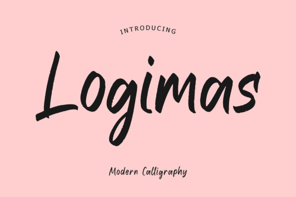 Logimas Font Poster 1