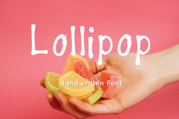 Lollipop Font Poster 1
