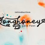 Longhoney Font Poster 1