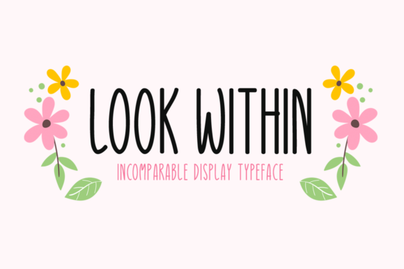 Look Within Font Poster 1